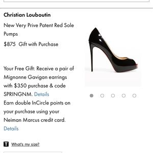 CHRISTIAN LOUBOUTIN “New Very Prive 120 Patent”